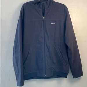 Patagonia Men's Navy Quilted Full ZIp Jacket Size Medium